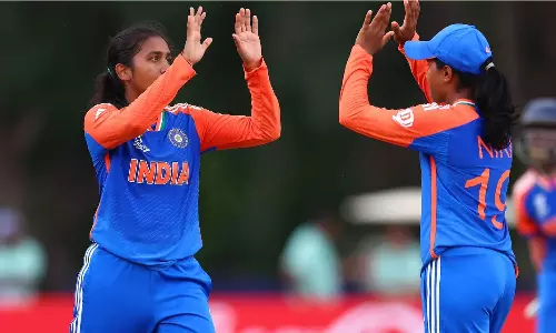 ஜூனியர் மகளிர் டி20 உலகக் கோப்பை: வெஸ்ட் இண்டீசை வீழ்த்தியது இந்தியா