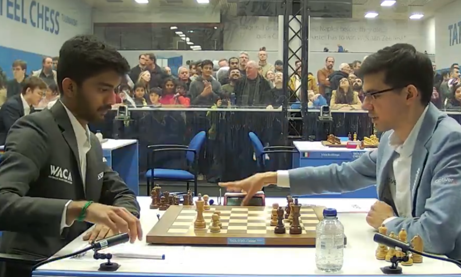 டாடா ஸ்டீல் மாஸ்டர்ஸ்: முதல் சுற்றில் உலக சாம்பியன் குகேஷ் வெற்றி