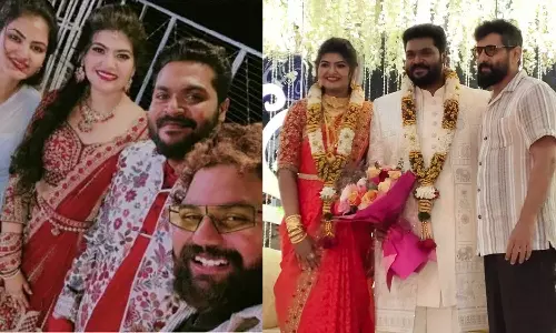 இயக்குநர் அஜய் ஞானமுத்து தனது காதலியை கரம்பிடித்தார்- வைரலாகும் புகைப்படங்கள்