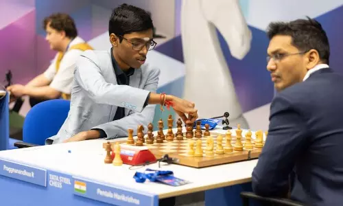 நெதர்லாந்து சர்வதேச செஸ்- பிரக்ஞானந்தா 5-வது சுற்றில் டிரா