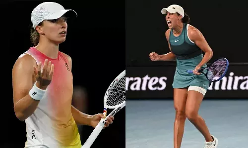 ஆஸ்திரேலிய ஓபன் டென்னிஸ்: ஸ்வியாடெக்கை வீழ்த்தி முதல் முறையாக இறுதிப்போட்டிக்கு முன்னேறிய மேடிசன் கீஸ்