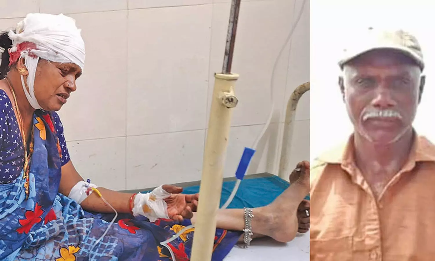 மனைவியை சரமாரியாக வெட்டிய கணவன் கைதுக்கு பயந்து தற்கொலை