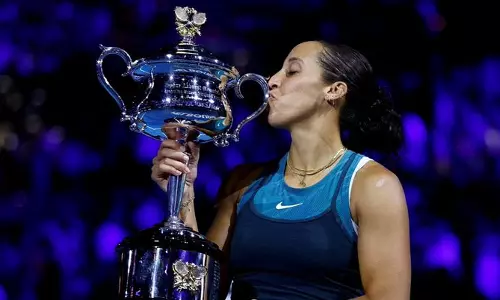 நம்பர் 1, நம்பர் 2 வீராங்கனைகளை வீழ்த்திய முதல் வீராங்கனை மேடிசன் கீஸ்