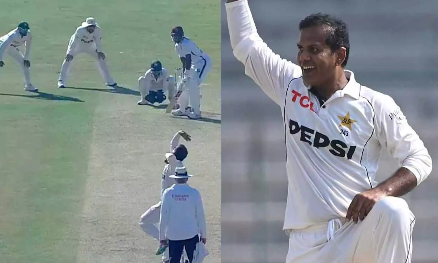 வீடியோ: டெஸ்ட் கிரிக்கெட் வரலாற்றில் முதல் பாகிஸ்தான் வீரர்: நோமன் அலி சாதனை