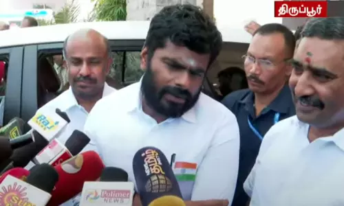 பா.ஜ.க.வில் யாருடனும் கருத்து வேறுபாடு இல்லை- அண்ணாமலை திட்டவட்டம்