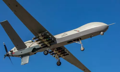 VIDEO: 1000 கி.மீ. பாயும் காசா ஆளில்லா கனரக டிரோனை வெற்றிகரமாக சோதனை செய்த ஈரான்