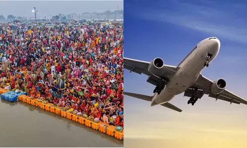 மகா கும்பமேளா: சென்னை-பிரயாக்ராஜ் விமான கட்டணம் ரூ.59 ஆயிரம் வரை அதிகரிப்பு