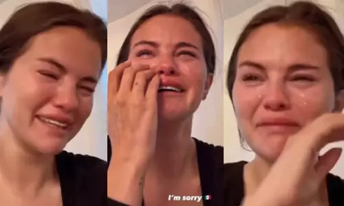 டிரம்ப் உத்தரவால் தேம்பித் தேம்பி அழுத பிரபல பாடகி செலினா கோம்ஸ்.. வீடியோ வெளியிட்டு உருக்கம்