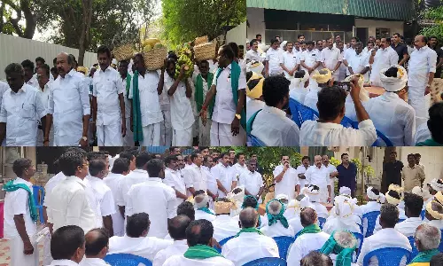 டங்ஸ்டன் சுரங்க திட்டம் ரத்து: எடப்பாடி பழனிசாமியை நேரில் சந்தித்து நன்றி தெரிவித்த விவசாயிகள்