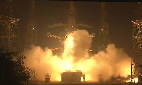 இஸ்ரோவின் 100-வது ராக்கெட் வெற்றிகரமாக விண்ணில் பாய்ந்தது