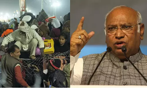 மகா கும்பமேளா கூட்ட நெரிசலுக்கு அரைகுறை ஏற்பாடுகளே காரணம்- கார்கே கடும் கண்டனம்