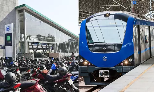 வரும் பிப்ரவரி 1ம் தேதி முதல் மாதாந்திர பார்க்கிங் பாஸ்கள் நிறுத்தம்- சென்னை மெட்ரோ அறிவிப்பு