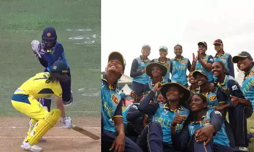 ஜூனியர் மகளிர் டி20 உலகக் கோப்பை: ஆஸ்திரேலியாவுக்கு அதிர்ச்சி கொடுத்த இலங்கை