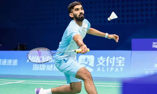 தாய்லாந்து மாஸ்டர்ஸ் பேட்மிண்டன்: காலிறுதிக்கு முன்னேறிய ஸ்ரீகாந்த் கிடாம்பி