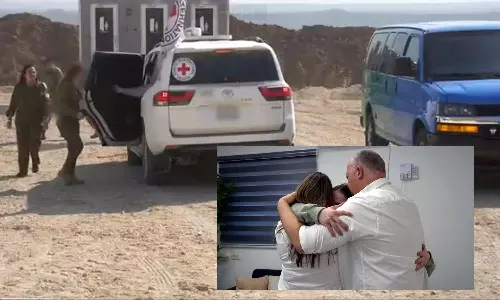 3-வது கட்டமாக 8 பிணைக்கைதிகளை விடுவித்தது ஹமாஸ்