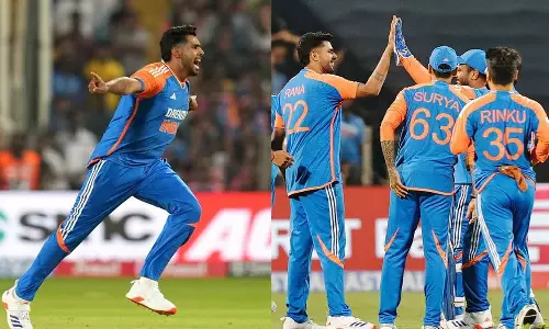 பந்து வீச்சில் அசத்திய ஹர்ஷித் ராணா- இங்கிலாந்துக்கு எதிராக தொடரை கைப்பற்றியது இந்தியா