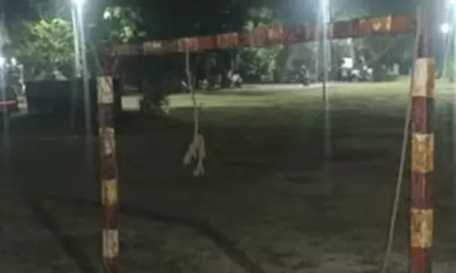 ஆவடி பகுதியில் கால்பந்து கோல்போஸ்ட் விழுந்து சிறுவன் உயிரிழப்பு