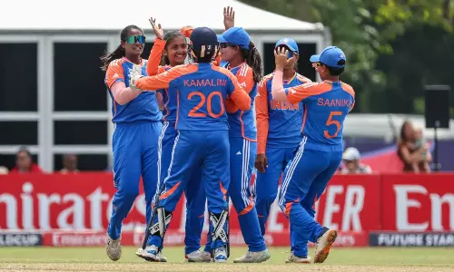 ஜூனியர் பெண்கள் டி20 உலகக் கோப்பை: இறுதிப் போட்டியில் 82 ரன்களில் ஆல் அவுட் ஆன தெ.ஆ. அணி