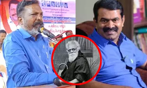 பெரியாரை விமர்சிப்பவர்களை கண்டு வேடிக்கை பார்த்துக் கொண்டிருக்க மாட்டோம்  - திருமாவளவன்