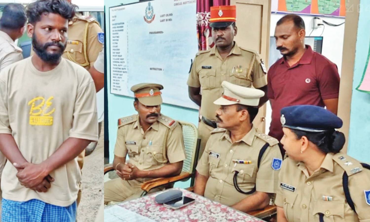 பகலில் தச்சு தொழில், இரவில் கொள்ளை: இரட்டை வேடங்களில் உலாவிய வாலிபர் கைது