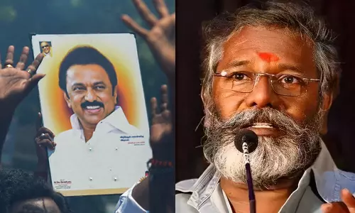 ஈரோடு கிழக்கு தொகுதி தேர்தலில் திமுகவுக்கு வாக்களியுங்கள்- கருணாஸ் வேண்டுகோள்