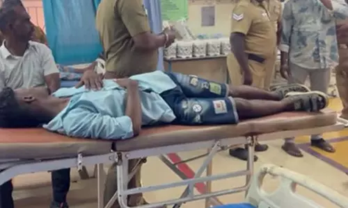 பெட்ரோல் குண்டு வீச்சு- தப்ப முயன்ற குற்றவாளியை சுட்டுப்பிடித்த காவல்துறை