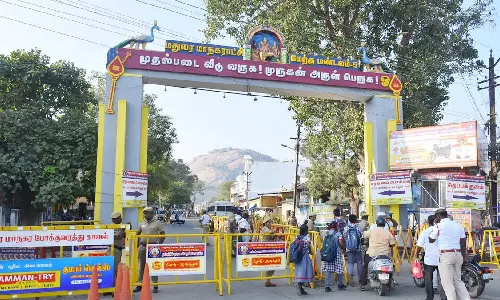 திருப்பரங்குன்றம் செல்ல முயன்ற 200-க்கும் மேற்பட்ட இந்து முன்னணியினர் கைது