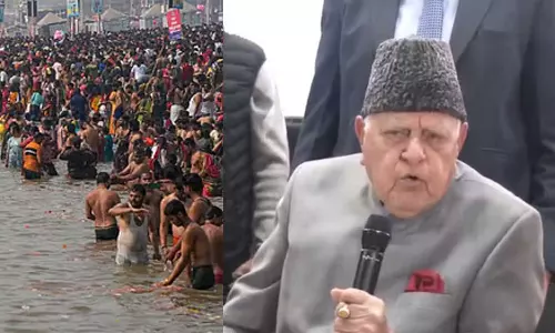 நான் தினமும் வீட்டில் குளிப்பேன்.. மகா கும்பமேளா குறித்த கேள்விக்கு பரூக் அப்துல்லா பதில்