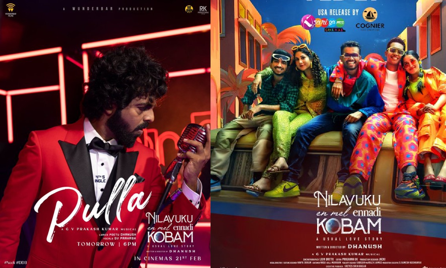 NEEK படத்தின் 4-வது பாடல் இன்று மாலை வெளியாகிறது