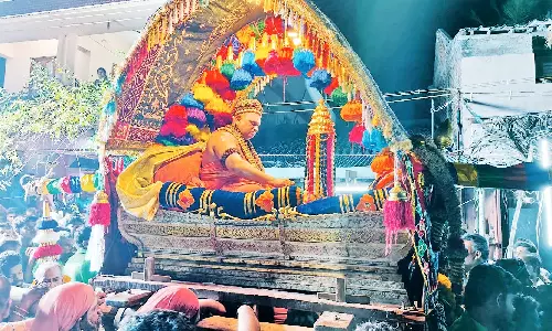 மயிலாடுதுறை திருவாவடுதுறை ஆதீனத்தில் பட்டணப்பிரவேச விழா