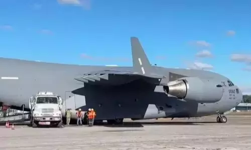 205 இந்திய சட்டவிரோத குடியேறிகள் நாடுகடத்தல்.. பஞ்சாபில்  இறக்கிவிட்ட அமெரிக்க ராணுவ விமானம்