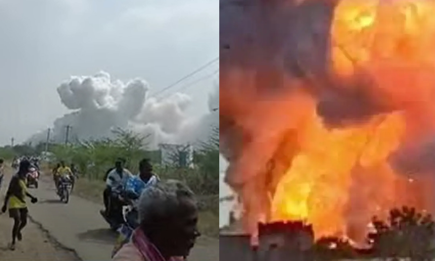 விருதுநகர் தனியார் பட்டாசு ஆலையில் பயங்கர வெடி விபத்து- Terrible ...