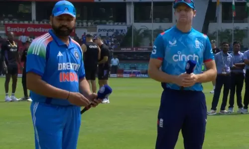 முதல் ஒருநாள் போட்டி.. டாஸ் வென்ற இங்கிலாந்து அணி பேட்டிங் தேர்வு