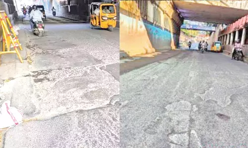 சீரழிந்து கிடக்கும் சுரங்கப்பாதைகளால் வாகன ஓட்டிகள் விபத்தில் சிக்கும் பரிதாபம்