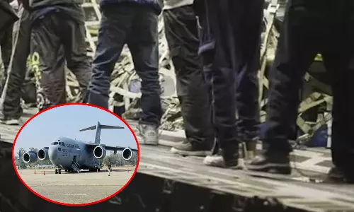 சாப்பிடும்போது கூட கைவிலங்கை கழட்டி விடவில்லை- அமெரிக்காவால் நாடுகடத்தப்பட்ட இந்தியர் வேதனை