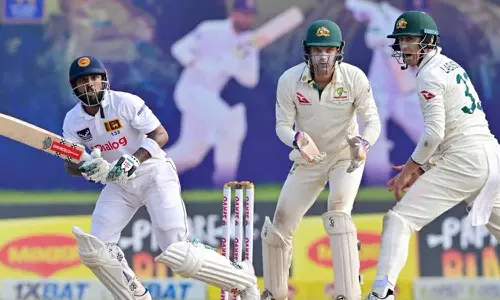 ஆஸ்திரேலியாவுக்கு எதிரான 2-வது டெஸ்ட்: முதல்நாள் முடிவில் 9 விக்கெட்டுகளை இழந்த இலங்கை