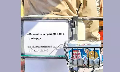 என் பொண்டாட்டி ஊருக்கு போயிட்டா... மனைவி தாய் வீட்டுக்கு சென்றதை கொண்டாடிய டிரைவர்