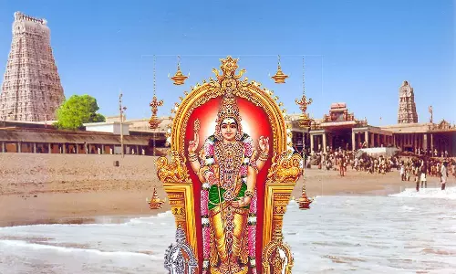 புனித தீர்த்தங்கள் நிறைந்த `திருச்செந்தூர்