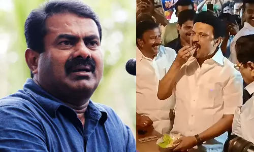 பள்ளியறை எங்கும் பாலியல் கறைகள்- அலட்சியமாக அல்வா சாப்பிடும் முதல்வர்..! சீமான் கடும் கண்டனம்