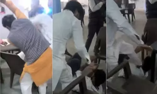 VIDEO: இந்து பெண்ணை திருமணம் செய்ய முயன்ற முஸ்லிம் இளைஞர் மீது தாக்குதல்