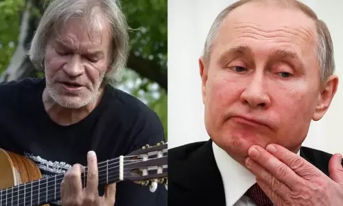 அதிபர் புதினை முட்டாள் என விமர்சித்த ரஷிய பாடகர் மர்ம மரணம்