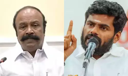 உண்மை அம்பலமானதும் அம்புலி மாமா கதைகளை சொல்லிவருகிறார் அமைச்சர் பெரியகருப்பன்- அண்ணாமலை