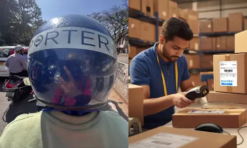 டாக்சி கிடைக்காமல் ஆபீஸுக்கு தன்னைத் தானே டெலிவரி செய்துகொண்ட பெங்களூரு இளைஞர்!