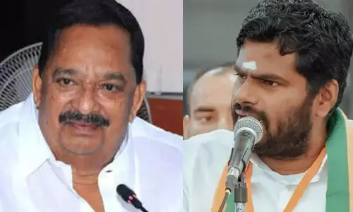 அமைச்சர் காந்தி உடனடியாக பதவி விலக வேண்டும்- அண்ணாமலை