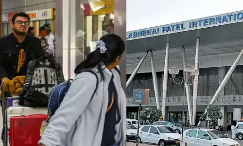 அகமதாபாத் சர்வதேச விமான நிலையத்தில் கிடந்த வெடிகுண்டு மிரட்டல் கடிதம்.. குஜராத்தில் பரபரப்பு