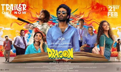 `உங்களுக்கு சொன்னா புரியாது -  பிரதீப் ரங்கநாதன் நடித்த `டிராகன் படத்தின் டிரெய்லர் வெளியானது