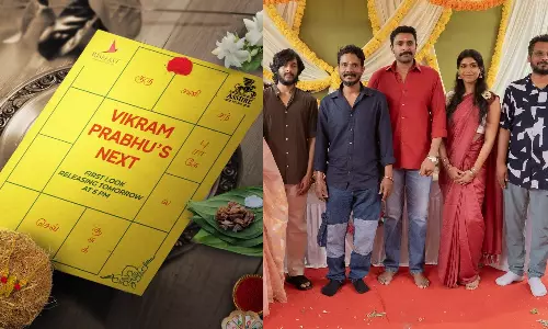 விக்ரம் பிரபு நடிக்கும் அடுத்த படத்தின் ஃபர்ஸ்ட் லுக் நாளை வெளியீடு