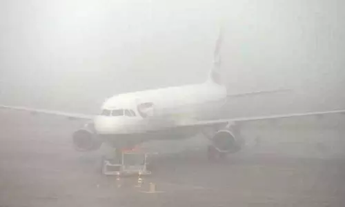 பனிமூட்டத்தால் சென்னையில் விமான சேவை பாதிப்பு