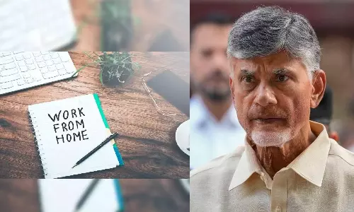 ஆந்திராவில் பெண்களுக்கு Work from Home திட்டம்- சந்திரபாபு நாயுடு