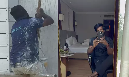 VIDEO : சுவர்களில் நிறங்களை பதித்தேன்- இன்று திரையில் உணர்வுகளை பதிக்கிறேன்! - சூரியின் நினைவலைகள்